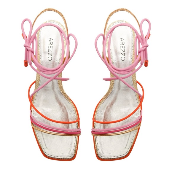 Arezzo Juddy Mid Sandal - Picture 5 of 14